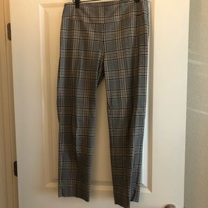 Plaid leggings